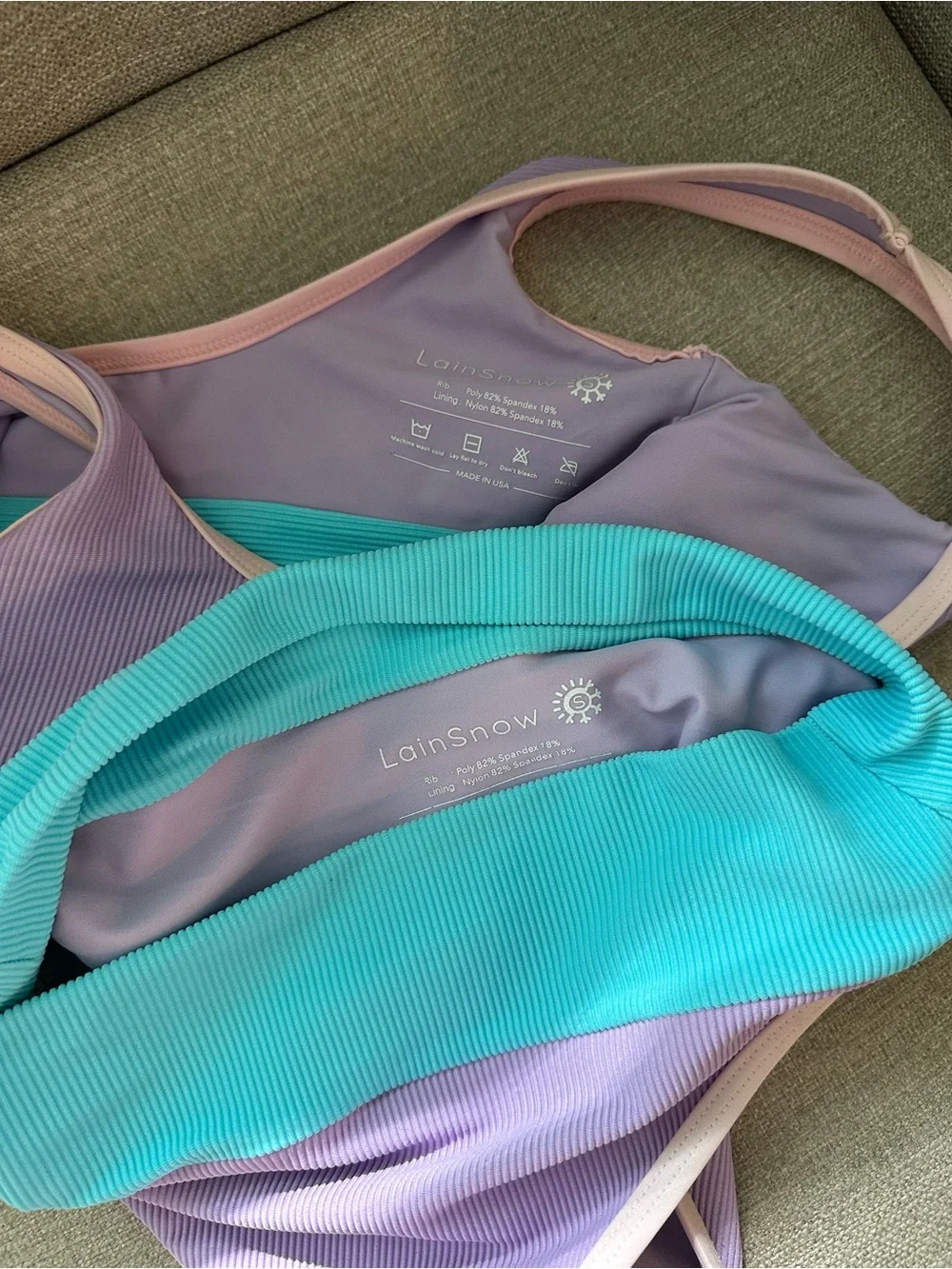 Women’s Lainsnow bikini in Cotton Candy